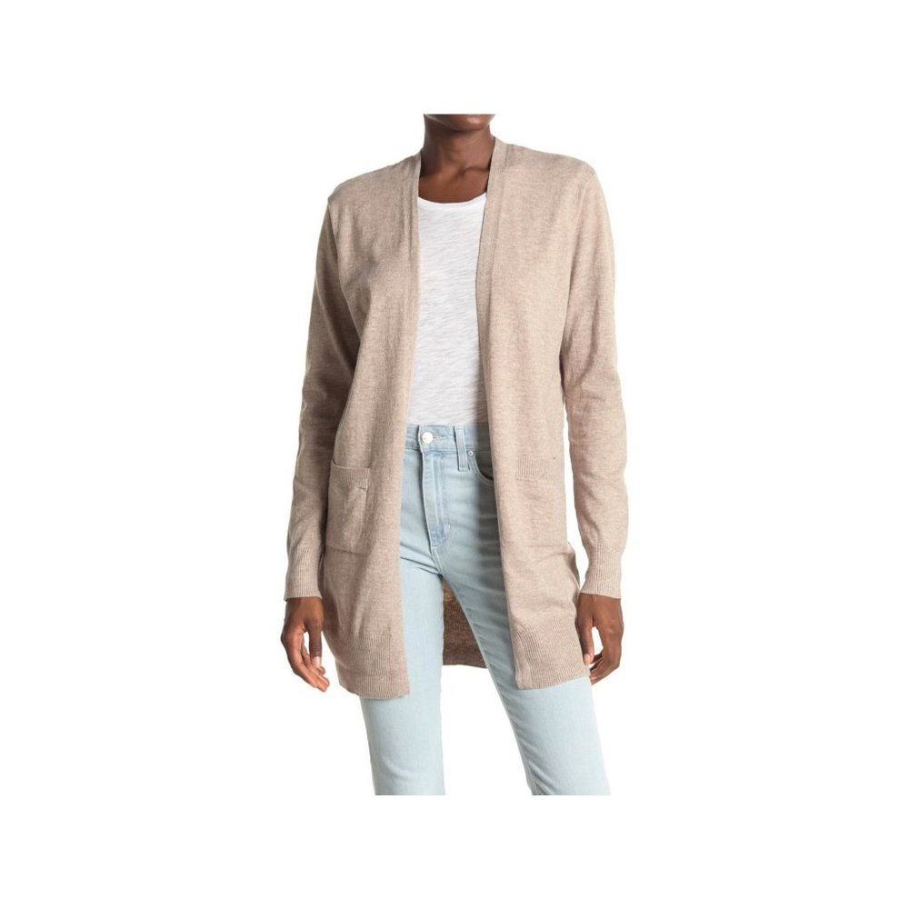 Simple Open Drape Pocket Cardigan NEW WITH TAGS